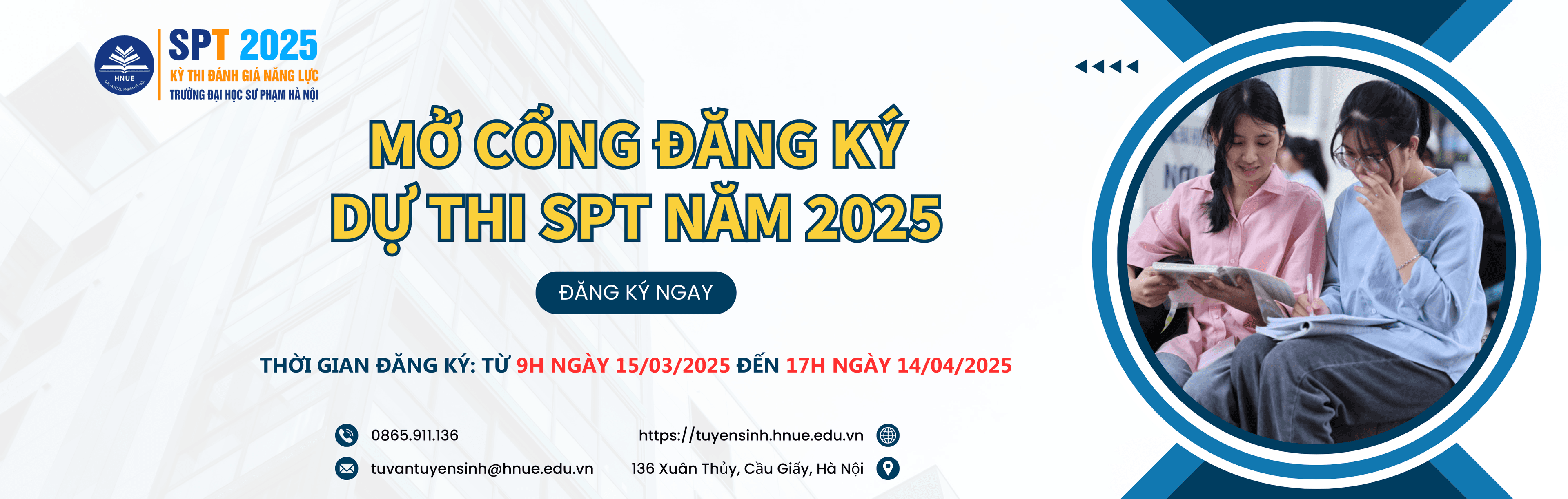 Đăng ký thi SPT năm 2025