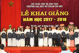 Trường ĐHSP Hà Nội tổ chức Lễ khai giảng năm học 2017 - 2018