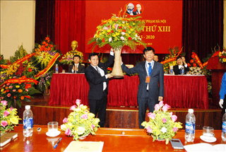 Đại hội đại biểu Đảng bộ trường ĐHSP Hà Nội lần thứ XIII, nhiệm kỳ 2015-2020: Đoàn kết - Trí tuệ - Sáng tạo, tiên phong trong đổi mới căn bản, toàn diện giáo dục và đào tạo