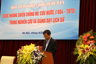 Hội thảo khoa học quốc gia: Cuộc kháng chiến chống Mỹ, cứu nước (1954 - 1975) trong nghiên cứu và giảng dạy Lịch sử