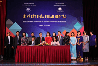 Trường ĐHSP Hà Nội kí thoả thuận hợp tác với Hệ thống giáo dục Vinschool