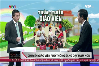 GS.TS. Nguyễn Văn Minh - Hiệu trưởng Nhà trường tham dự Talk Show "Vấn đề hôm nay" 