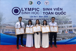 SINH VIÊN KHOA SINH HỌC - ĐHSP HÀ NỘI VỚI CUỘC THI OLYMPIC SINH HỌC SINH VIÊN TOÀN QUỐC LẦN THỨ NHẤT