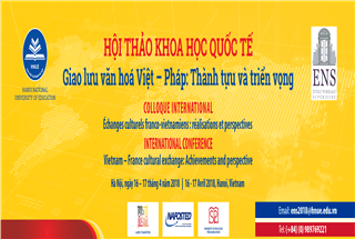 Thông báo:  Danh sách các nhà khoa học được mời chuẩn bị bài thuyết trình tại Hội thảo khoa học quốc tế: "Giao lưu văn hóa Việt-Pháp: Thành tựu và triển vọng"