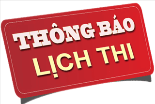 Thông báo: Lịch thi tốt nghiệp các lớp Liên thông và Văn bằng 2 tháng 6 năm 2015