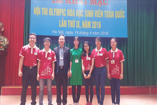 Đội tuyển Olympic Hóa học Sinh viên Trường ĐHSP Hà Nội đạt thành tích xuất sắc tại hội thi Olympic Hóa học sinh viên toàn quốc lần thứ IX, năm 2016