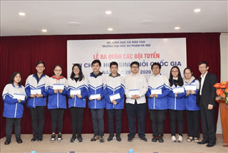 Lễ ra quân các đội tuyển thi học sinh giỏi quốc gia năm học 2019 - 2020