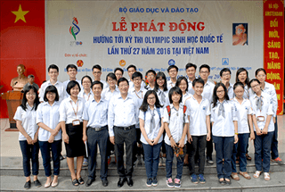 LỄ PHÁT ĐỘNG HƯỚNG TỚI KỲ THI OLYMPIC SINH HỌC QUỐC TẾ LẦN THỨ 27 NĂM 2016 TẠI VIỆT NAM