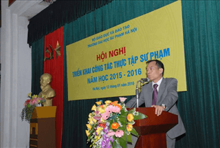 Hội nghị triển khai công tác Thực tập sư phạm năm học 2015 - 2016