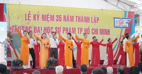 ĐH Sư phạm TP. Hồ Chí Minh tổ chức trọng thể Lễ kỷ niệm 35 năm thành lập