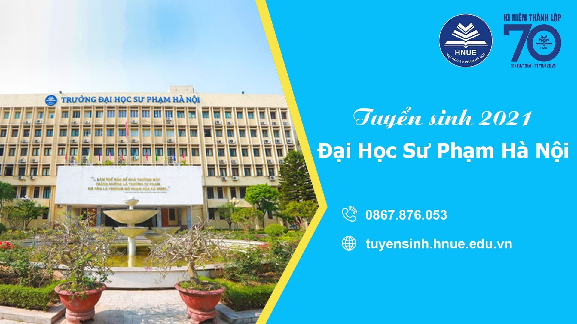 Em chọn Trường Đại học Sư phạm Hà Nội!