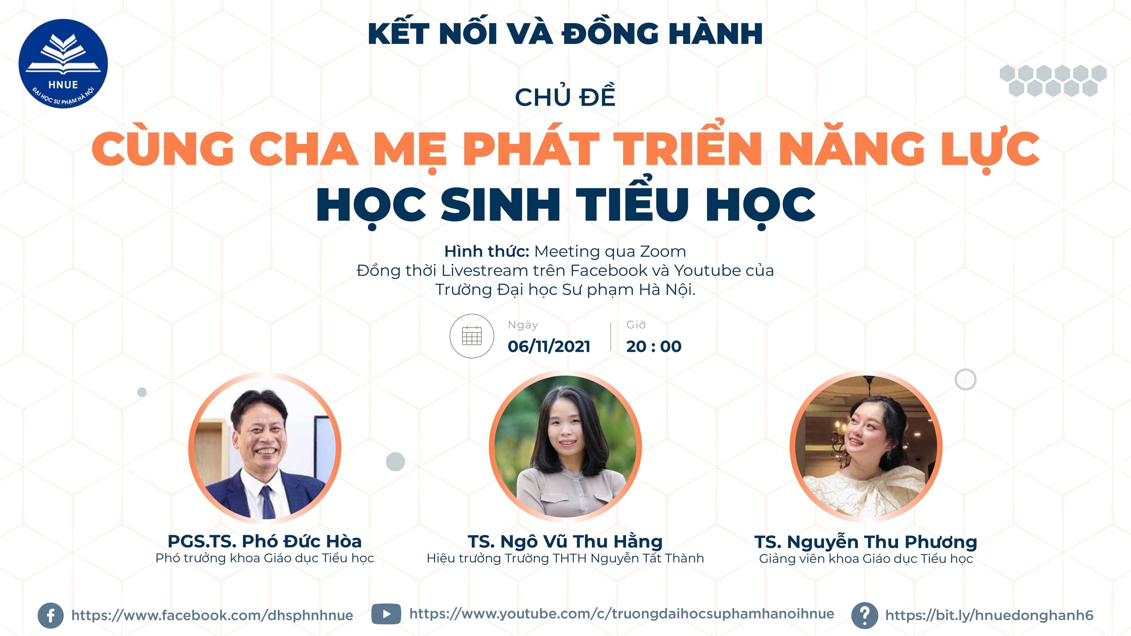 Chương trình “Kết nối và đồng hành” số 6 - chủ đề: "Cùng cha mẹ phát triển năng lực học sinh tiểu học"