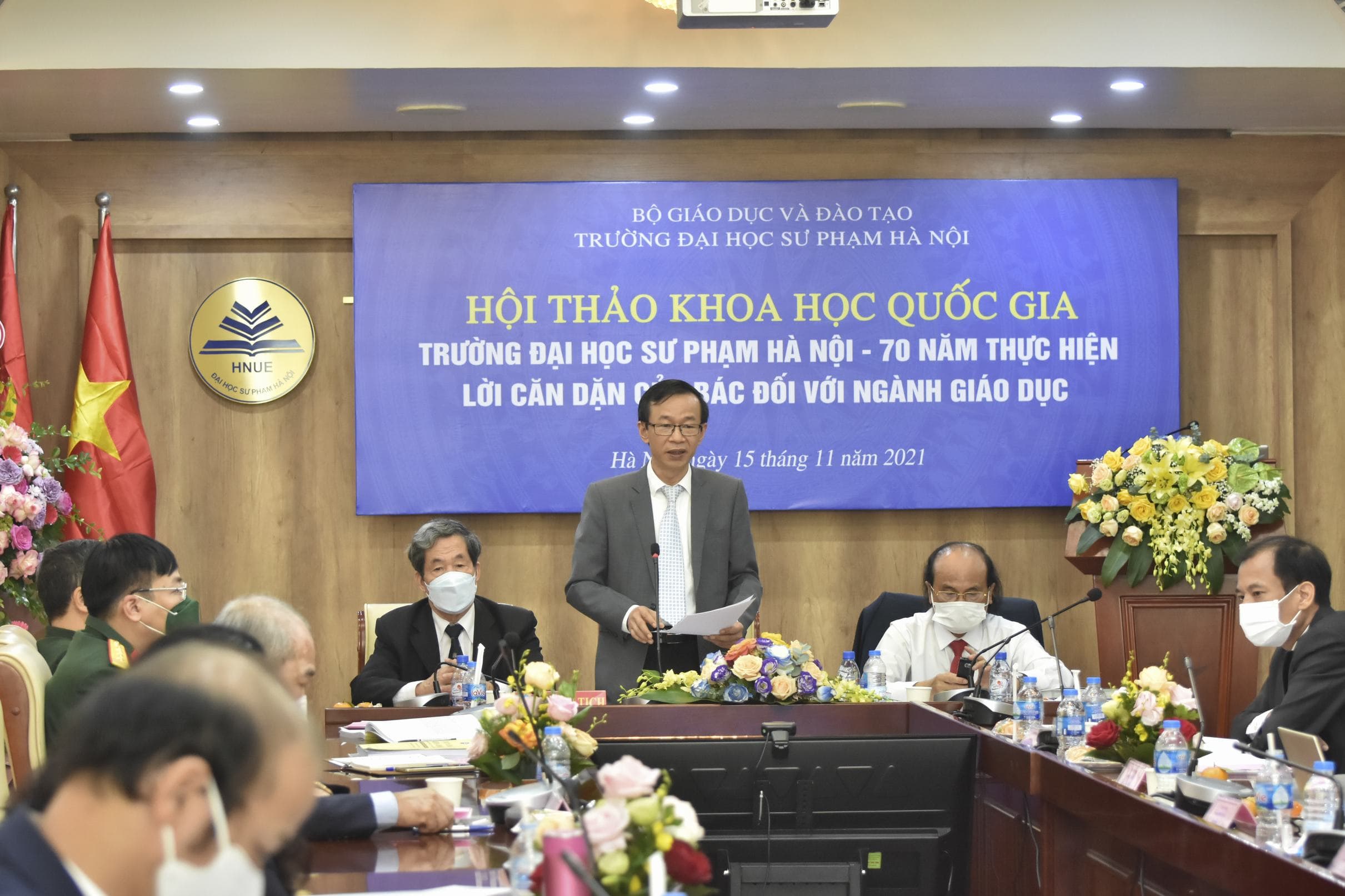 Hội thảo khoa học “Trường Đại học Sư phạm Hà Nội - 70 năm thực hiện lời căn dặn của Bác đối với ngành giáo dục”