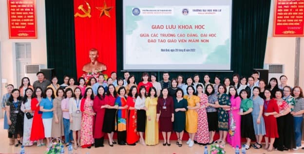 HỘI THẢO KHOA HỌC QUỐC GIA “ĐỔI MỚI PHƯƠNG PHÁP GIÁO DỤC MẦM NON: XU HƯỚNG  VÀ ỨNG DỤNG TRONG ĐÀO TẠO” VÀ GIAO LƯU KHOA HỌC  CÁC TRƯỜNG ĐẠI HỌC, CAO ĐẲNG ĐÀO TẠO GIÁO VIÊN MẦM NON (28– 29/10/2022)