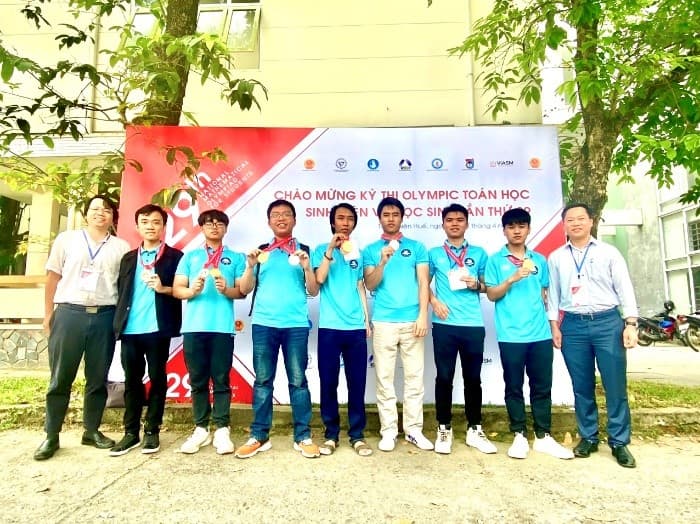 Đội tuyển Trường Đại học Sư phạm Hà Nội đạt thành tích xuất sắc trong kỳ thi Olympic Toán học sinh viên và học sinh toàn quốc lần thứ 29 năm 2023