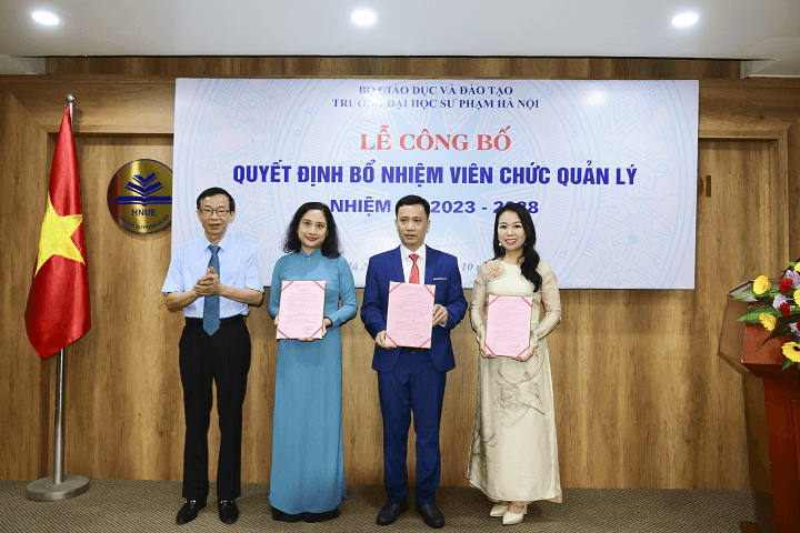 Lễ Công bố Quyết định bổ nhiệm Viên chức quản lý nhiệm kỳ 2023 - 2028