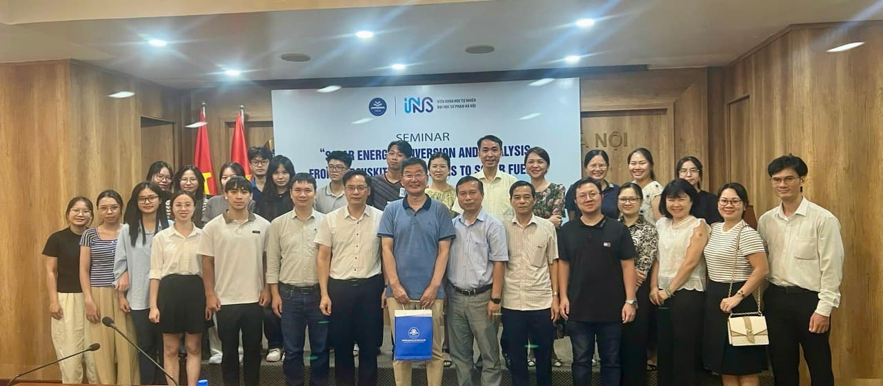 Seminar khoa học về lĩnh vực năng lượng xanh