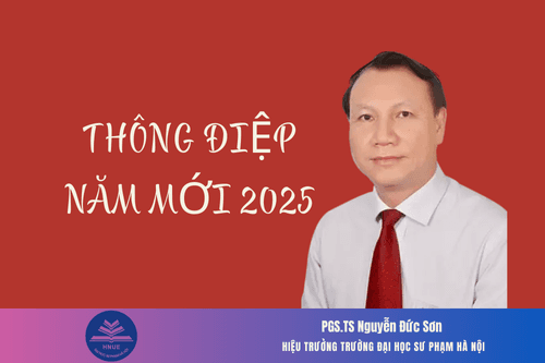 Thông điệp đầu năm mới 2025 của Hiệu trưởng Trường Đại học Sư phạm Hà Nội