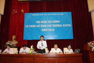 Hội nghị tài chính năm 2015 và phân bổ kinh phí thường xuyên năm 2016