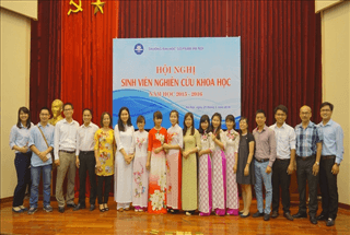 Hội nghị sinh viên nghiên cứu khoa học cấp trường năm học 2015 - 2016