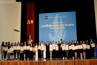 Lễ kỉ niệm 69 năm ngày truyền thống học sinh, sinh viên và hội sinh viên Việt Nam 09/01/1950 - 09/01/2019 và Giao lưu, đối thoại giữa Lãnh đạo Nhà Trường với đại biểu sinh viên, học viên sau đại học.