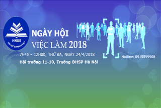 Kế hoạch Tổ chức ngày hội việc làm 2018 của Trường ĐHSP Hà Nội