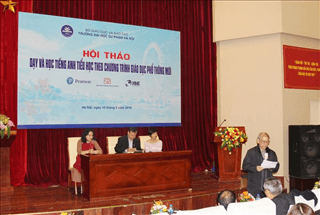 HỘI THẢO “DẠY VÀ HỌC TIẾNG ANH TIỂU HỌC THEO CHƯƠNG TRÌNH GIÁO DỤC PHỔ THÔNG MỚI”