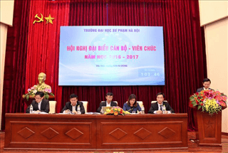 Hội nghị đại biểu cán bộ viên chức năm học 2016 - 2017