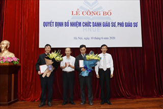 Lễ công bố Quyết định bổ nhiệm chức danh Giáo sư, Phó giáo sư năm 2019