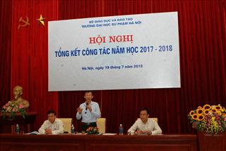 Hội nghị tổng kết công tác năm học 2017 - 2018