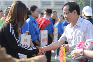 Lễ khai mạc và các trận ra quân giải bóng đá bóng chuyền Trường Đại học Sư phạm Hà Nội năm 2020