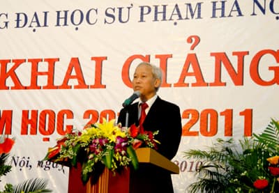 Lễ khai giảng năm học mới 2010-2011 của trường ĐHSP Hà Nội