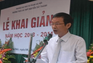 Báo Nhân dân phỏng vấn Hiệu trưởng Nguyễn Văn Minh về thi Olympic quốc tế