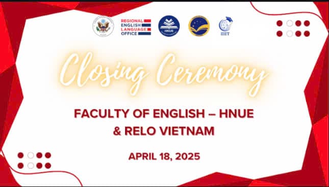 TỔNG KẾT CHƯƠNG TRÌNH HỢP TÁC CHUYÊN GIA ANH NGỮ TRỰC TUYẾN RELO – FOE