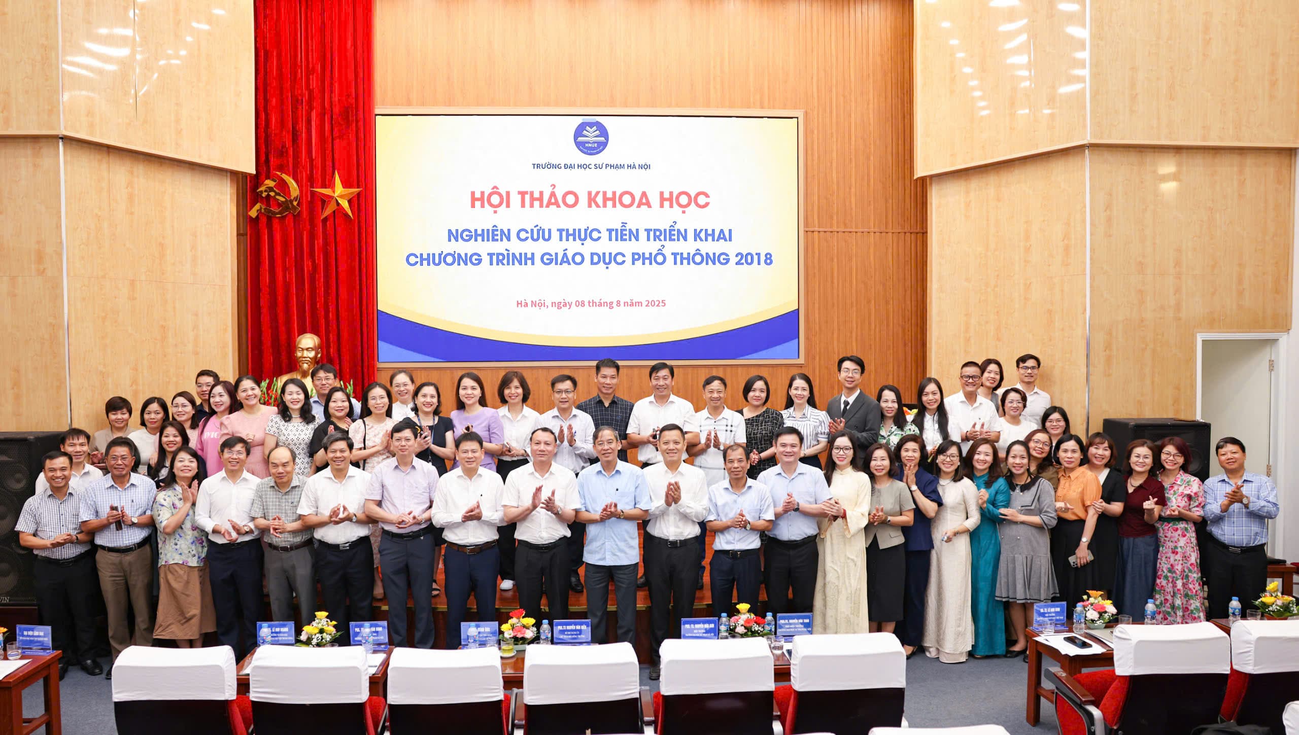 Trường Đại học Sư phạm Hà Nội tổ chức Hội thảo khoa học “Nghiên cứu thực tiễn triển khai Chương trình Giáo dục phổ thông 2018”
