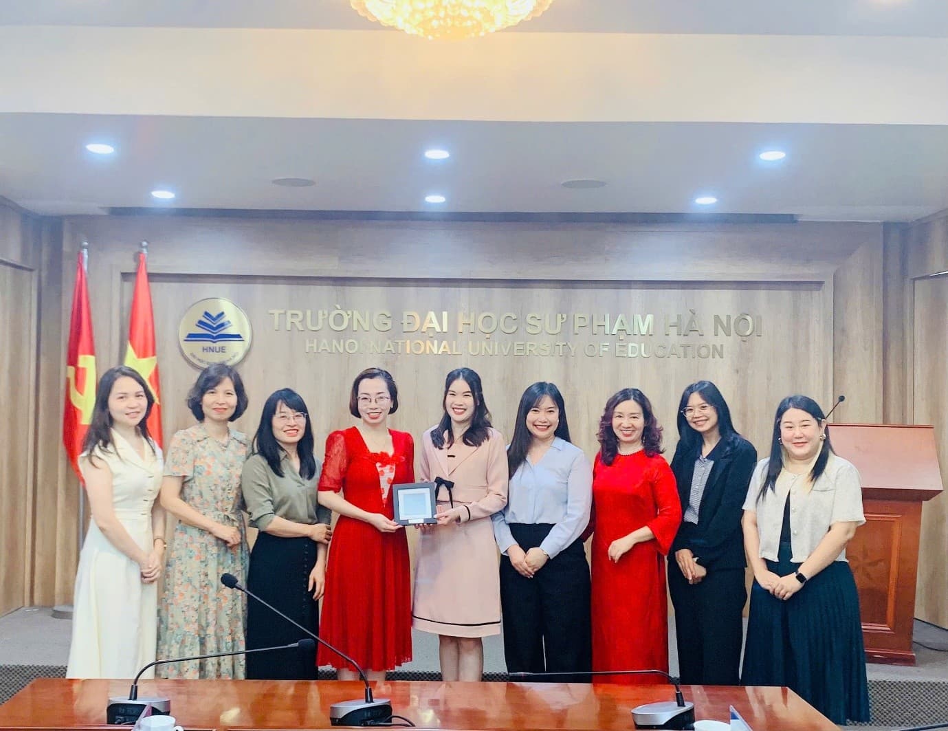 Trường Đại học Sư phạm Hà Nội tiếp đón và làm việc với Đại học Chiang Mai (Thái Lan)