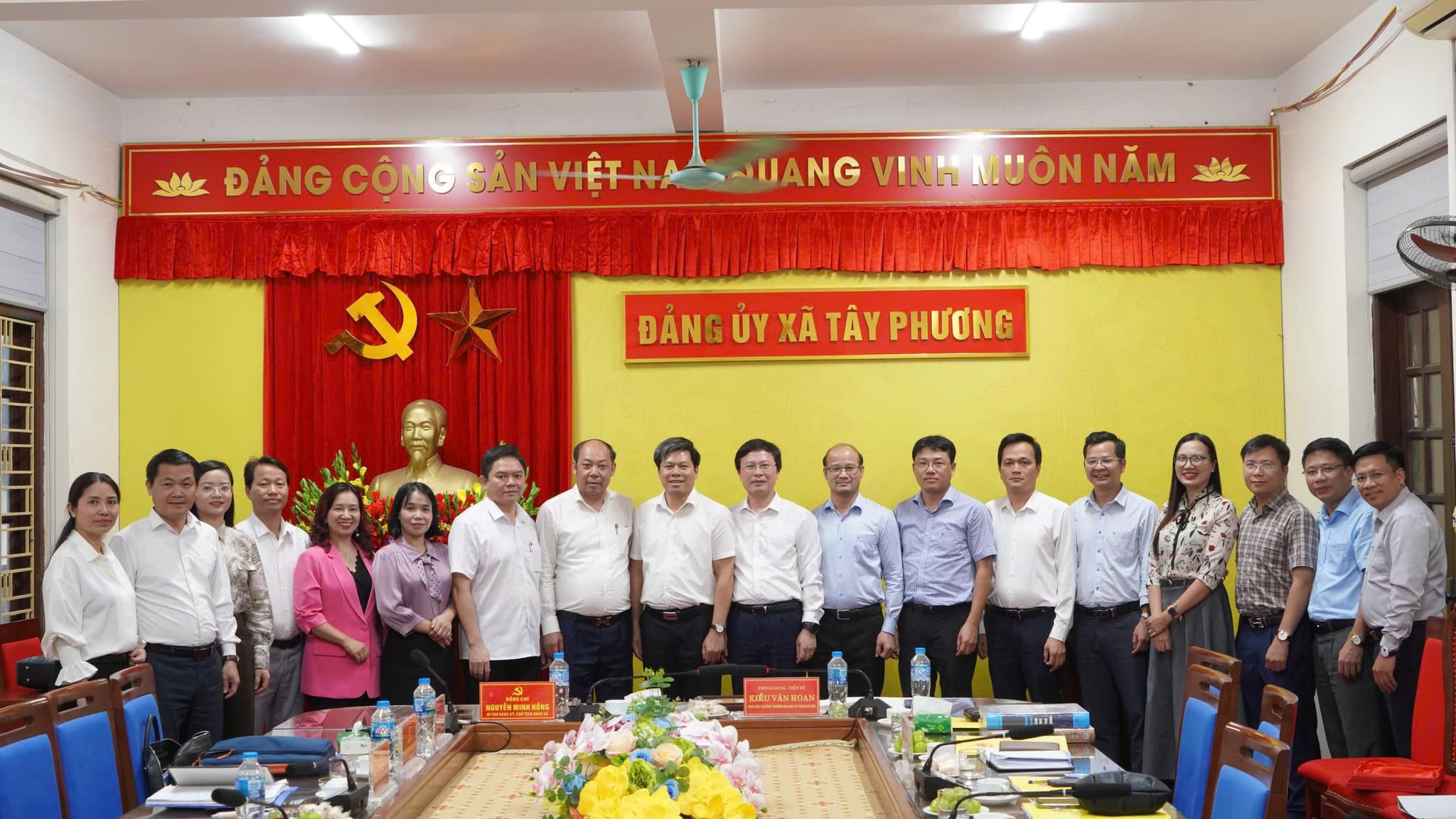 Trường ĐHSP Hà Nội Đồng hành cùng xã Tây Phương (TP. Hà Nội) kiến tạo giáo dục: Toàn diện - Hiện đại - Xứng tầm