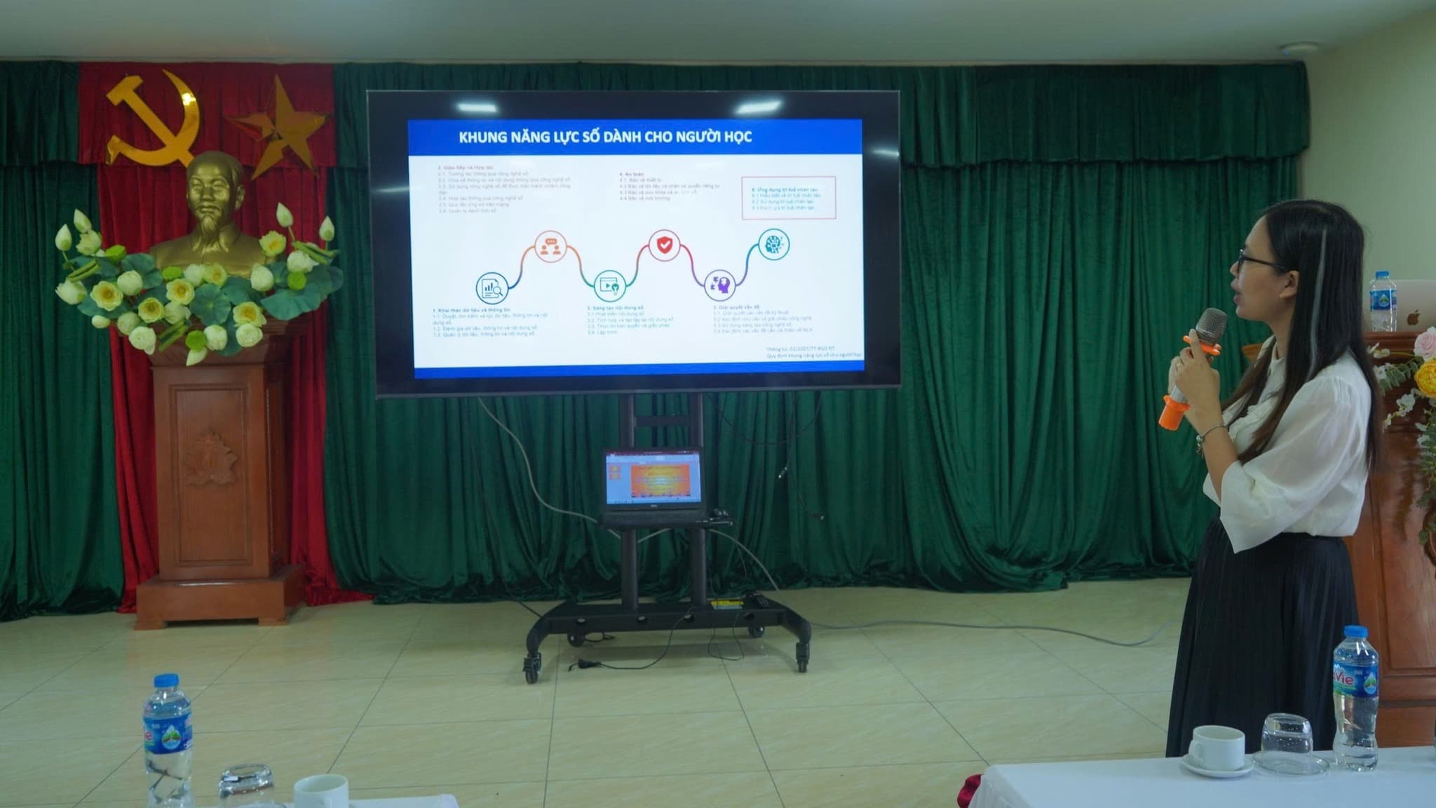 TRƯỜNG ĐHSP HÀ NỘI KHAI MẠC KHÓA TẬP HUẤN ỨNG DỤNG AI CHO LÃNH ĐẠO VÀ GIÁO VIÊN THCS TẠI XÃ TÂY PHƯƠNG, TP. HÀ NỘI