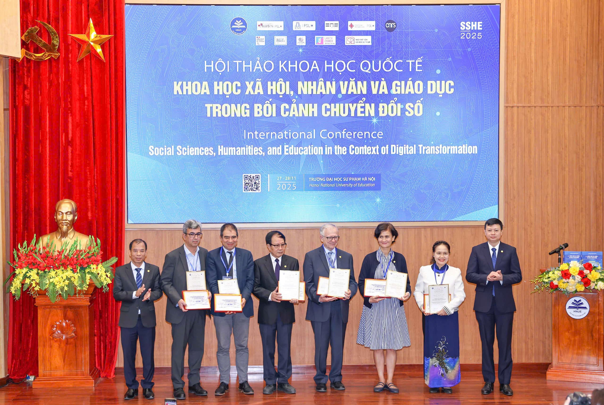 Trường Đại học Sư phạm Hà Nội tổ chức Hội thảo khoa học quốc tế: “Khoa học xã hội, nhân văn và giáo dục trong bối cảnh chuyển đổi số”