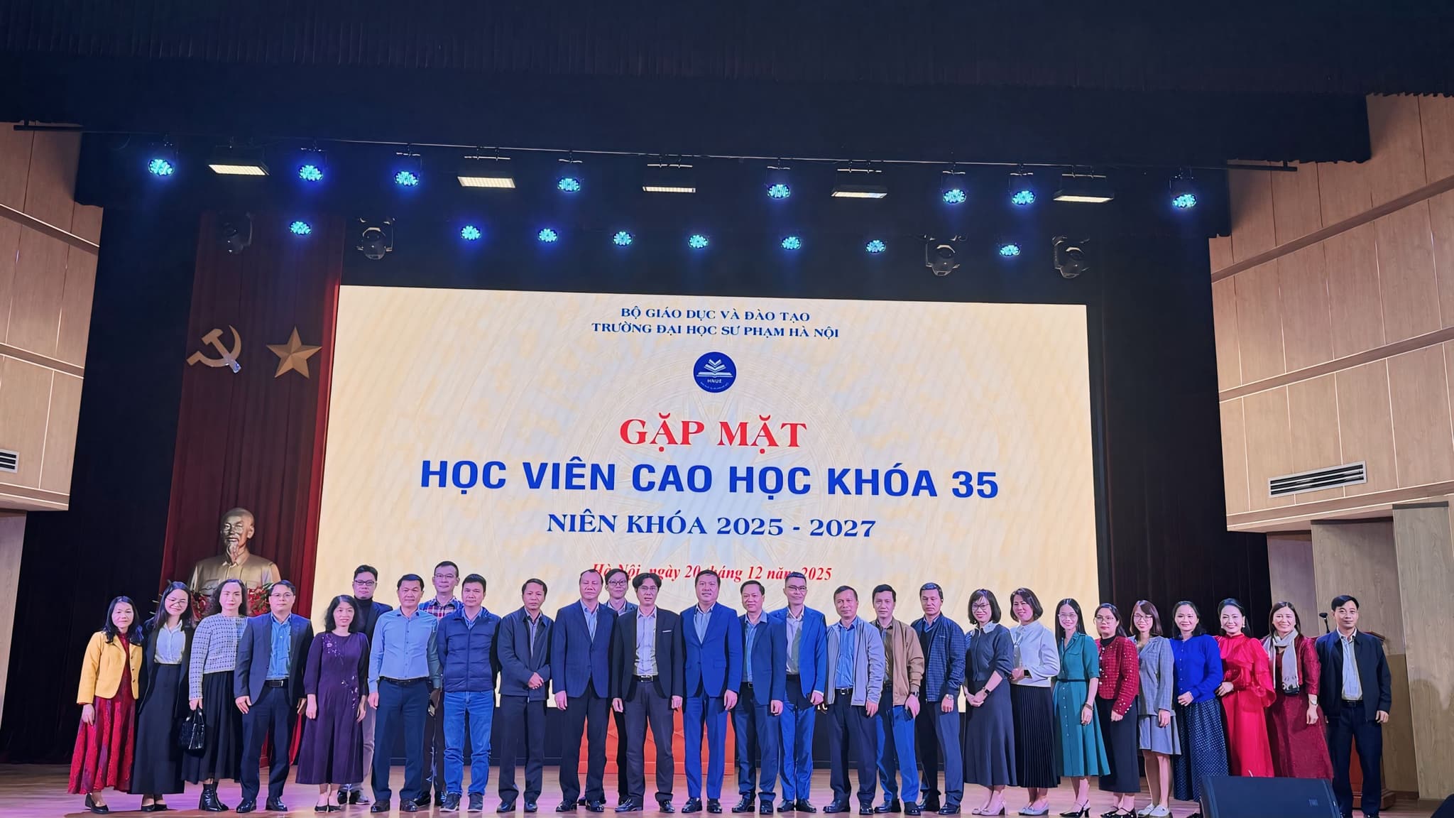 Trường Đại học Sư phạm Hà Nội tổ chức gặp mặt học viên cao học Khóa 35 (2025 – 2027)