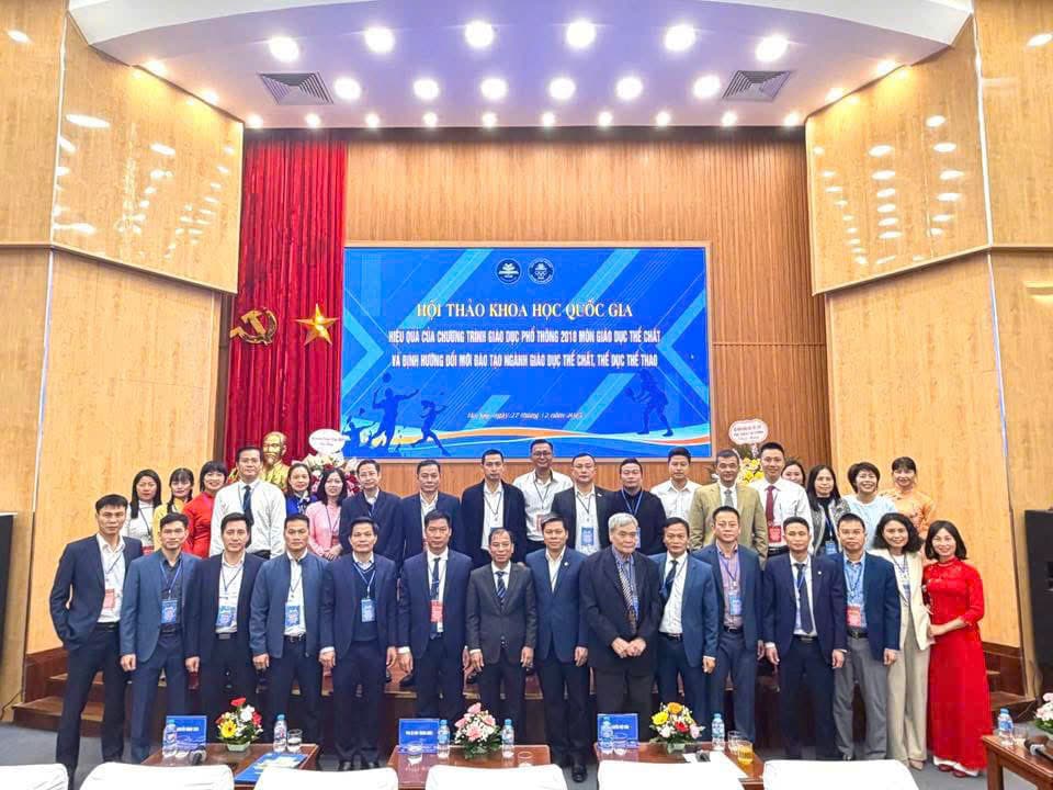 Thành công và giá trị khoa học từ Hội thảo khoa học Quốc gia được tổ chức tại Khoa Giáo dục Thể chất – Trường Đại học Sư phạm Hà Nội