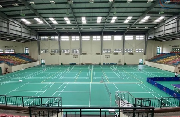 Nhà thi đấu đa năng phục vụ học tập và hoạt động thể thao trong nhà